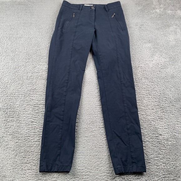 Brax Pants Mens 28x30 Blue Performance Chino Stretch Zip Pockets Feel Good - Picture 2 of 7